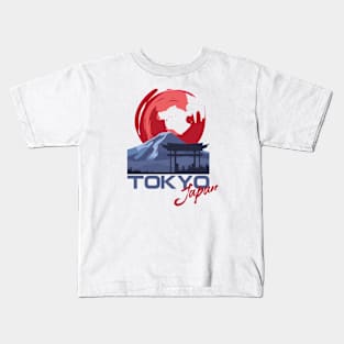 Sun over Tokyo Kids T-Shirt